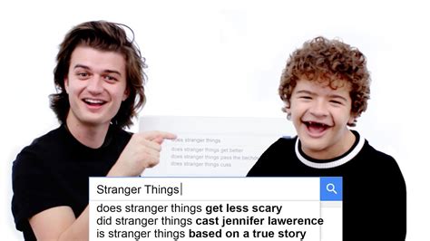 joe keery sex|Stranger Things Cast Answer the Webs Most Searched。